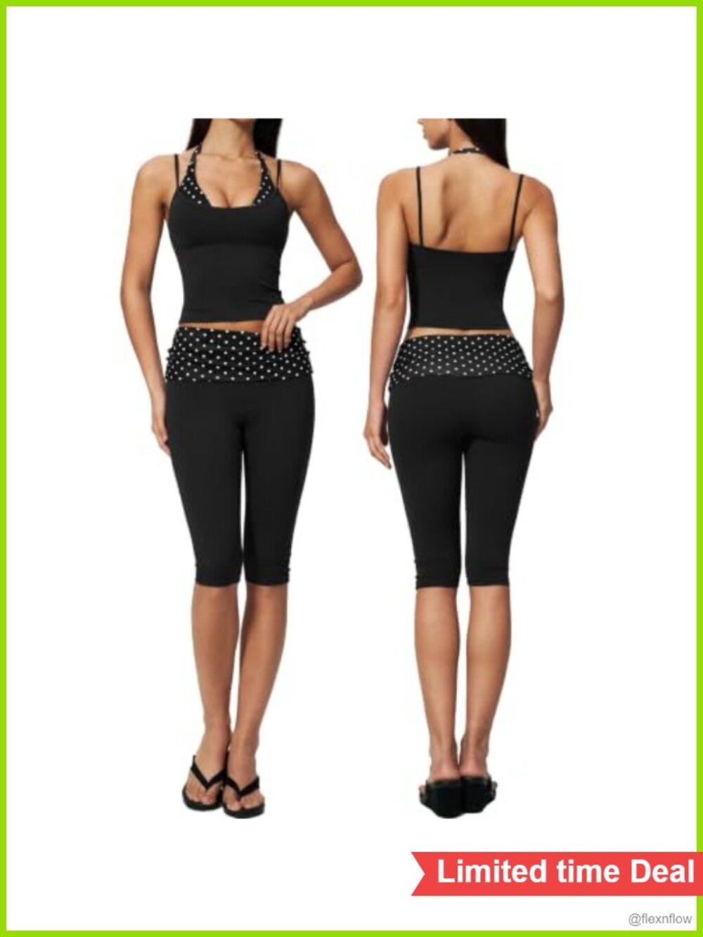 Women's Workout Set 2 Piece Athletic Pilates Outfit High Stretch
